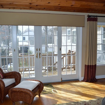 Straight Valance for French Door - McFeely Window Fashions