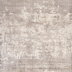 KAS - KAS Indulge 0804 Landscape Vintage/Distressed Rug, Beige, 3'3"x5'3" - Experience the luxury of our Indulge Collection. Indulge rugs are beautifully hand-loomed of unique tonal and watercolor patterns, making them a striking focal point for your room. Exclusively made in India from viscose, Indulge has random-cut elements and printed techniques with a low 1/4" pile height.