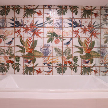 Tropical Master Bathroom Oasis