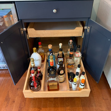 Timonium New Custom Beverage Station and Dining Room
