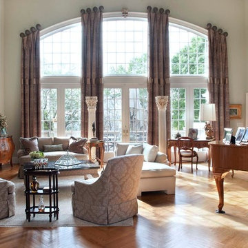 Great Room update with a Mediterranean touch