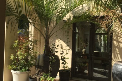 This is an example of a transitional porch design in San Francisco.
