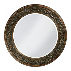 www.essentialsinside.com: suzanne round framed wall mirror - Wall Mirrors