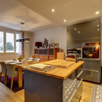 My kitchen is the heart of my Parisian home