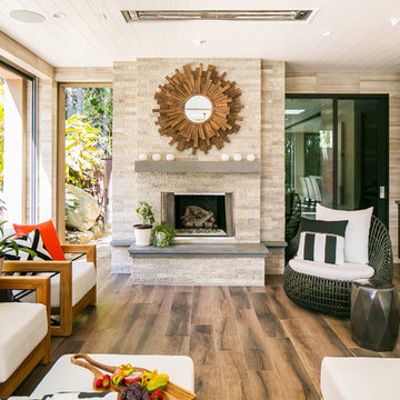 Outdoor Ceiling Heaters | Del Mar Residence