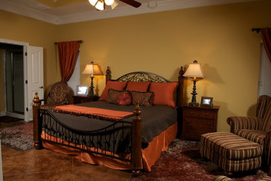 Design ideas for a traditional bedroom in Little Rock.