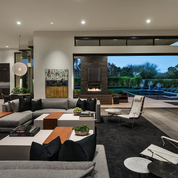 Urban Modern - Family Room + View