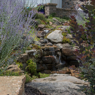 Craftsman Home with perennial gardens