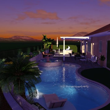Tropical Backyard