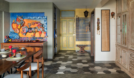 Mumbai Houzz: Designer's Home Celebrates Indian Craftsmanship