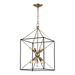 GENERATION LIGHTING Carat Medium Pendant Burnished Brass CP1141BBS