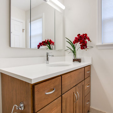 Minimal Modern Master Bathroom