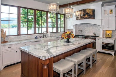 Transitional kitchen photo in Other