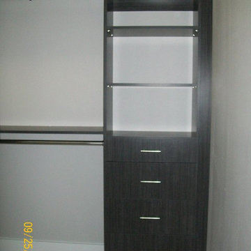 New Construction: Four closets and one pantry.
