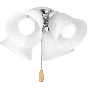 Progress P2610-15WB Accessory - 15" 40W 4 LED Ceiling Fan Light Kit