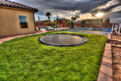 Inspiration for a southwestern home design remodel in Salt Lake City