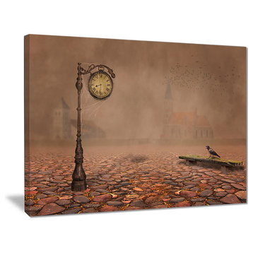 "Behind Old Time Landscape" Photo Canvas Print, 40"x30"
