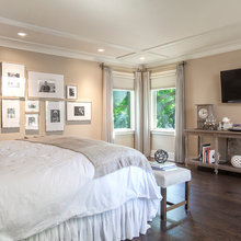 living room window treatment