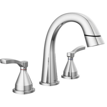 Delta 35775-PD-DST Stryke 1.2 GPM Widespread Bathroom Faucet - Lumicoat Chrome