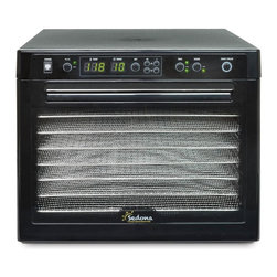 Sedona SD-P9000-B Raw Food Dehydrator with Stainless Steel Trays - Food Processors