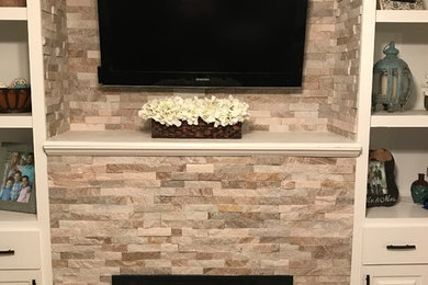 Inspiration for a family room remodel in Jackson