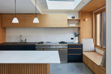 Scandi kitchen in London.