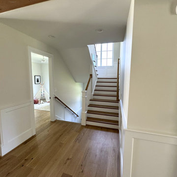 Project #141 | Timeless Switchback Staircase with Traditional Box Newels