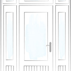 Ultra Series entrance door - Windows