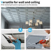 Art3d PVC Drop Ceiling Tiles, 2'x2' Plastic Sheet, Grey