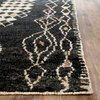Concettina Hand Knotted Rug, Black / Beige 4'x6'