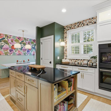 Contemporary Kitchen & Primary Bathroom Remodel Wilmington, NC