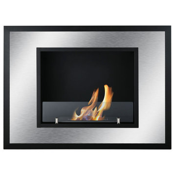Recessed Wall Ventless Bio Ethanol Fireplace - Bellezza Mini | Ignis