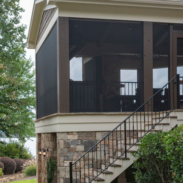 Lake Oconee Outdoor Grill Area