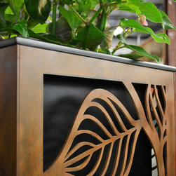 Illuminated Planter Box - Outdoor Pots And Planters