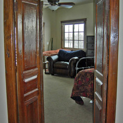 Reclaimed Hand Hewn Teak Doors and Frame From Central Java - Interior Doors