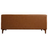 Olliver Modern Chesterfield Leather Sofa