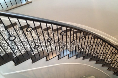 Design ideas for a contemporary staircase in Denver.