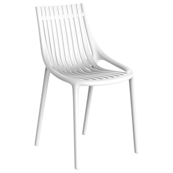Ibiza Chair Set of 4 Basic/Injection, White