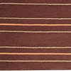 Hand Woven Brown Wool Area Rug, Brown, 5'6"x7'10"