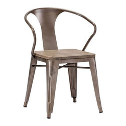 Bistro Arm Chair-Rustic Wood - Products