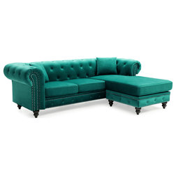 Eclectic Sectional Sofas by Glory Furniture