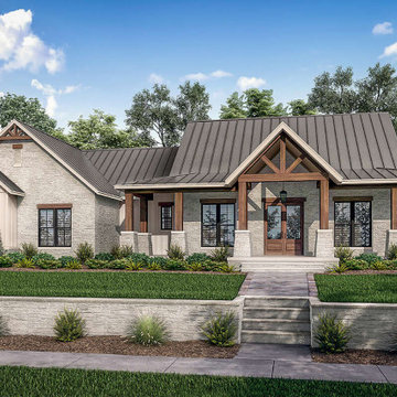 Modern Farmhouse Plan 041-00230