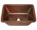 Hawking Undermount/Drop-In Copper Sink Kit With Pfister Bronze Faucet & Drain