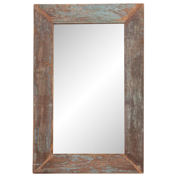 Rustic Reclaimed Framed Mirror
