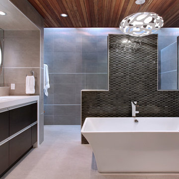 Orange County stunning master bath