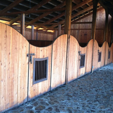 Horse stalls, Alexander Valley