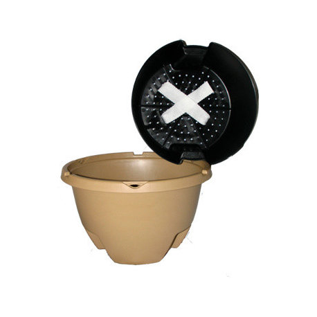 16" Weekender Outdoor Planter, Sand, Set of 2
