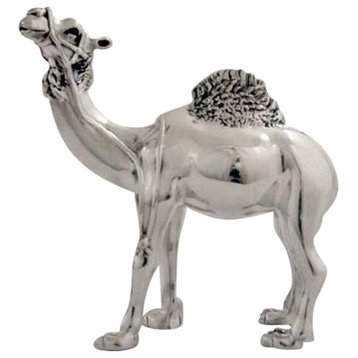 Camel Silver Plated Sculpture