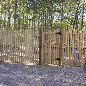 Stick Built Construction Fences