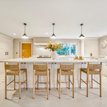 Belgravia Kitchen in Porcelain by Rever Kitchens